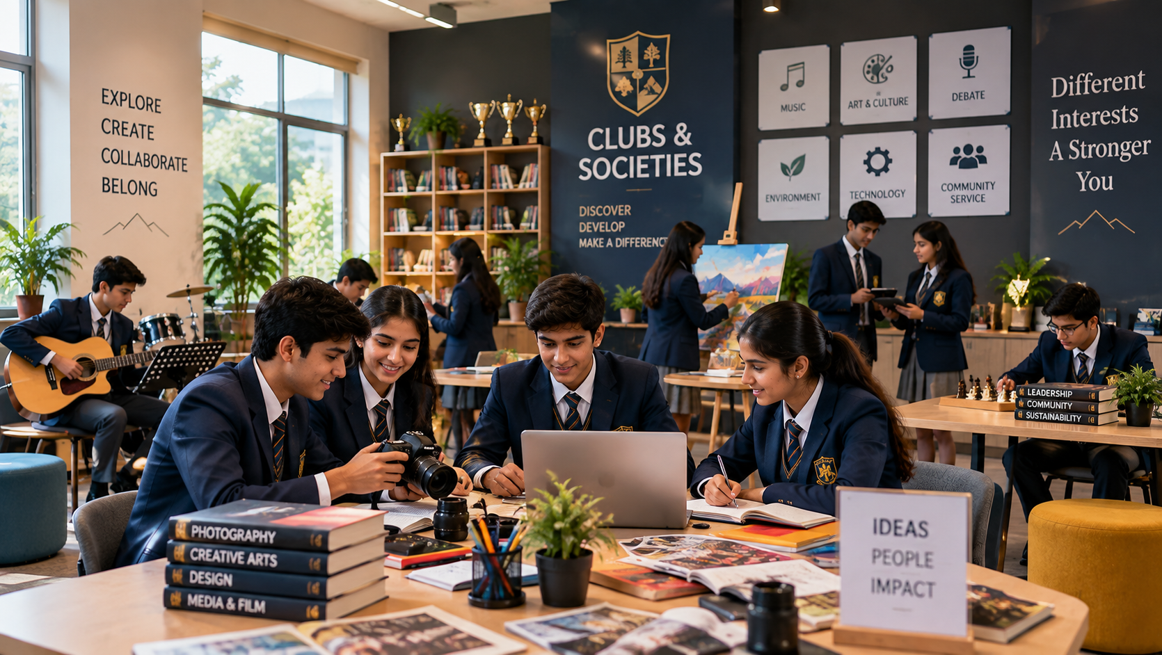 School clubs and societies